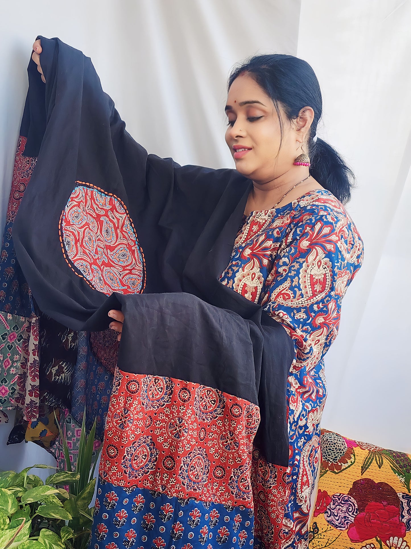 Banjara Black Dupatta