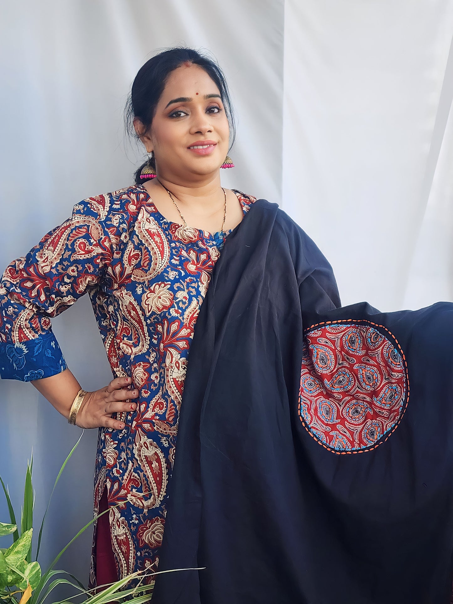 Banjara Black Dupatta