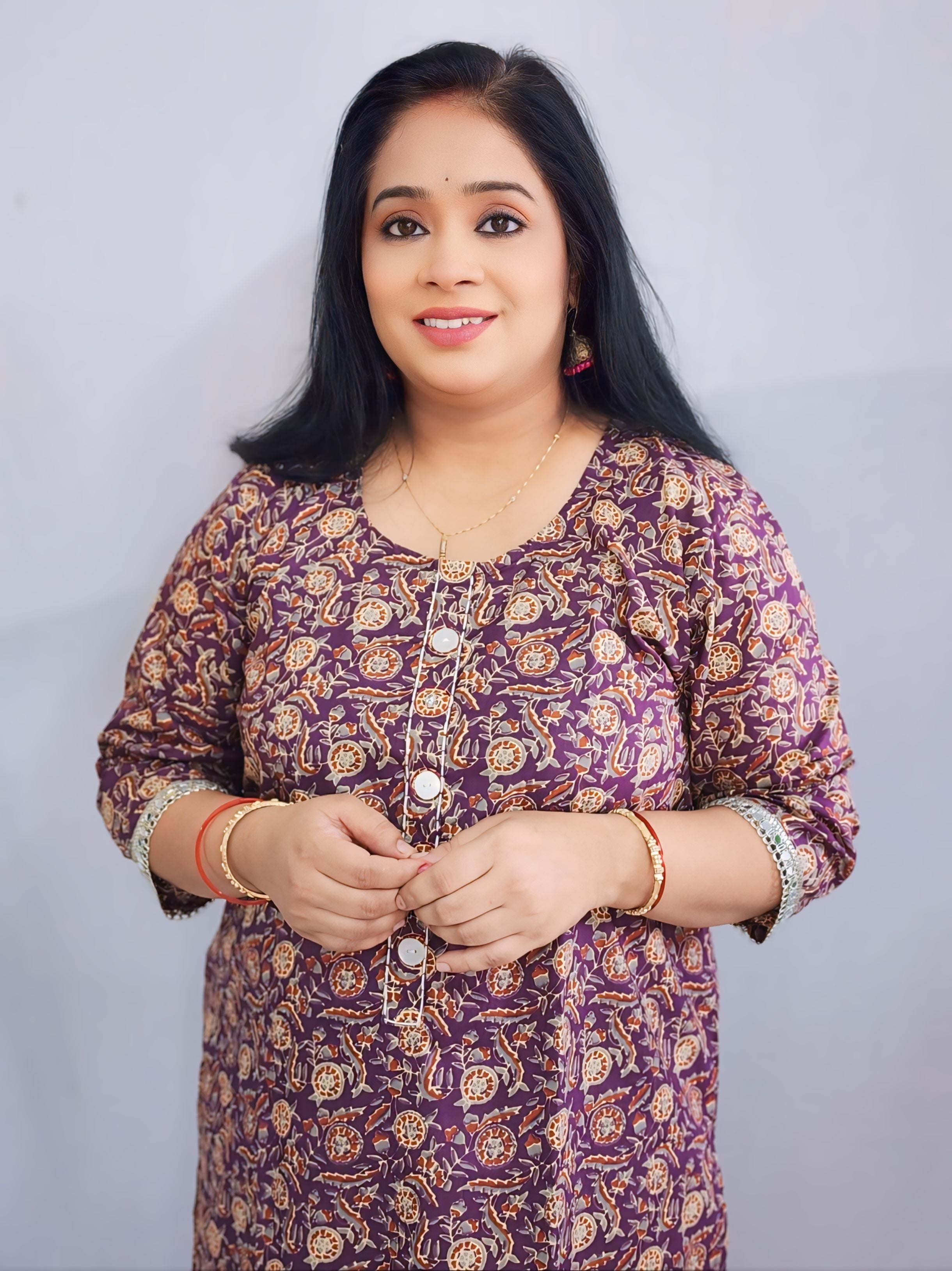 Ajrakh Print Cotton Essential Kurta