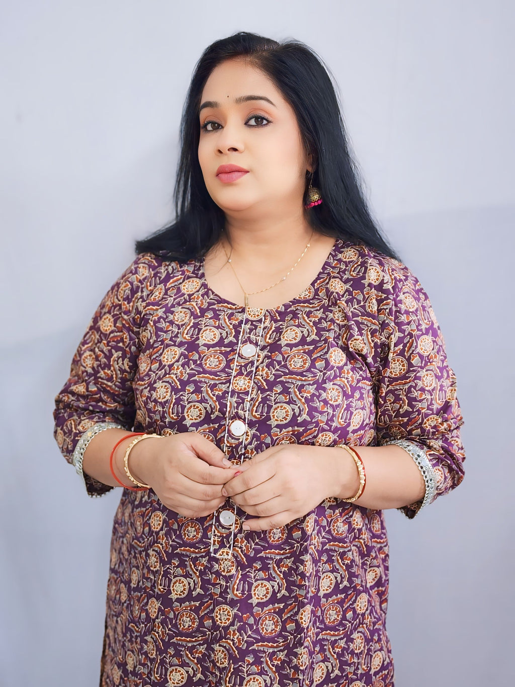 Ajrakh Print Cotton Essential Kurta