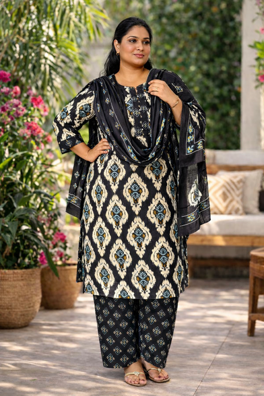 Daily Pehnawa Black Suit Set