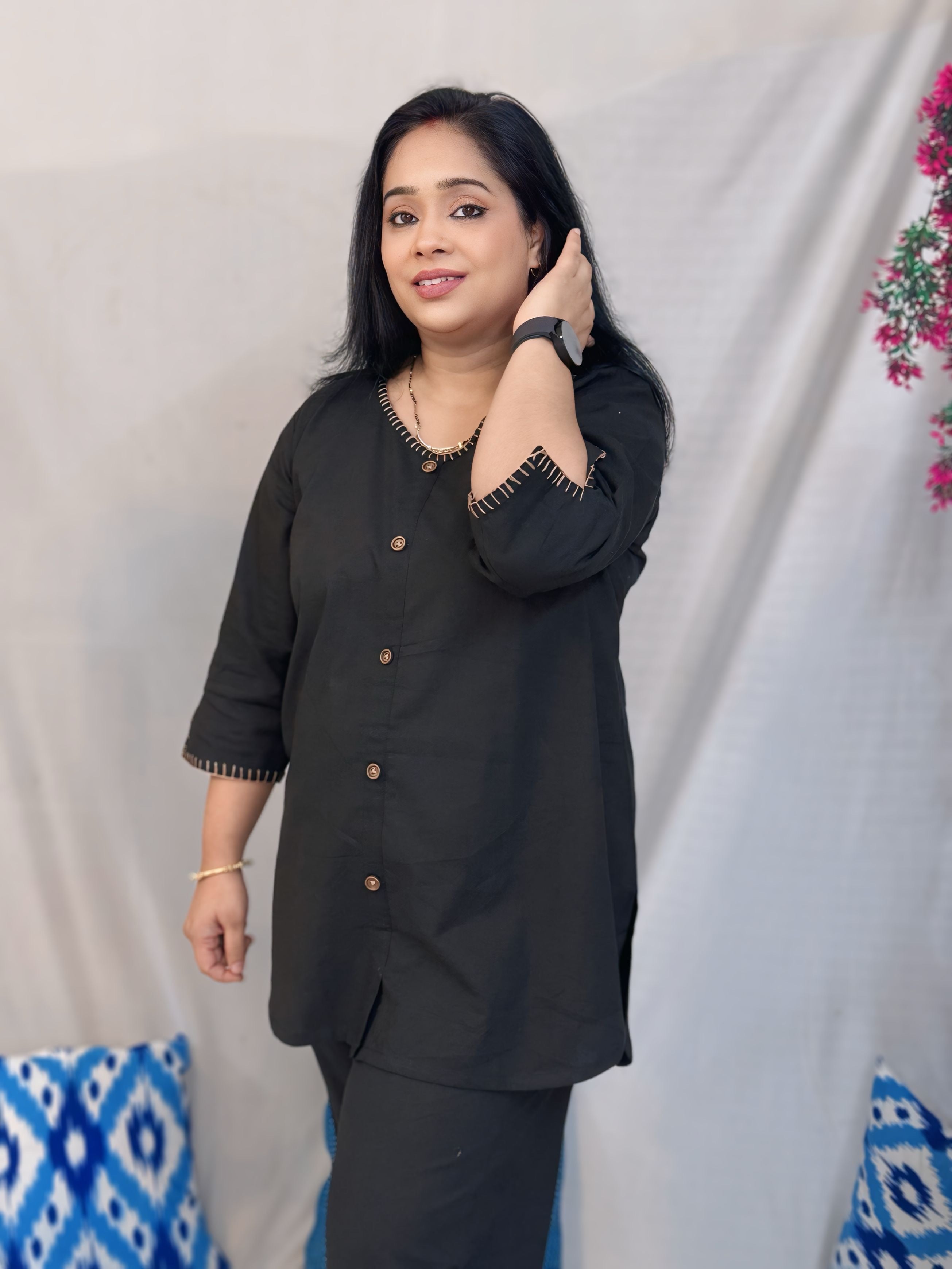 Black Office Wear Set