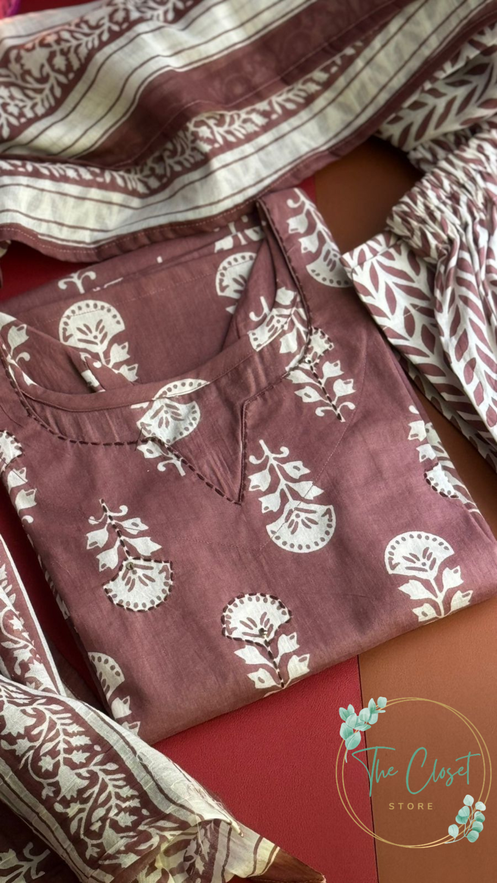 Aaram Brown Suit Set