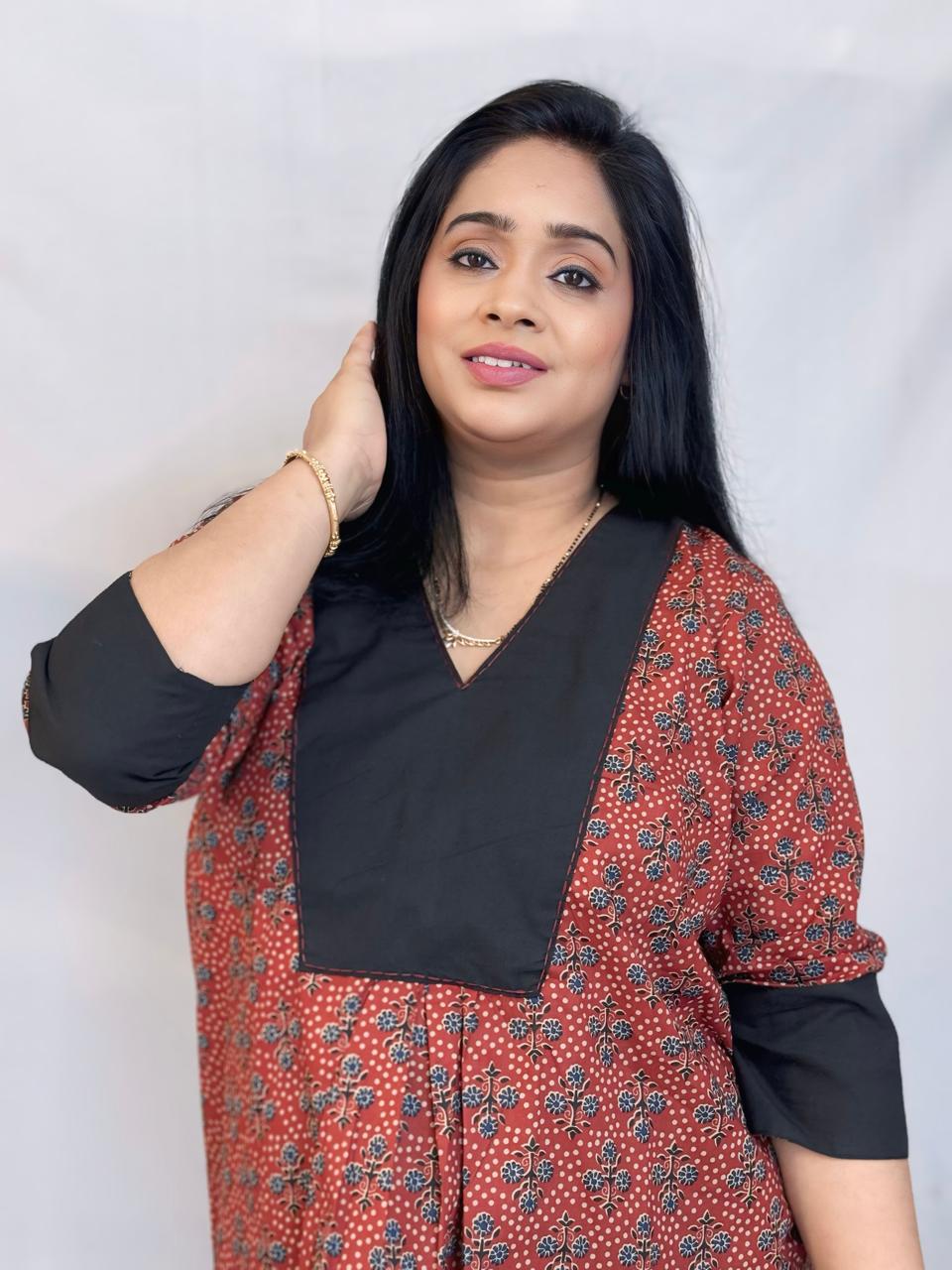 Regular Short Peplum Kurta