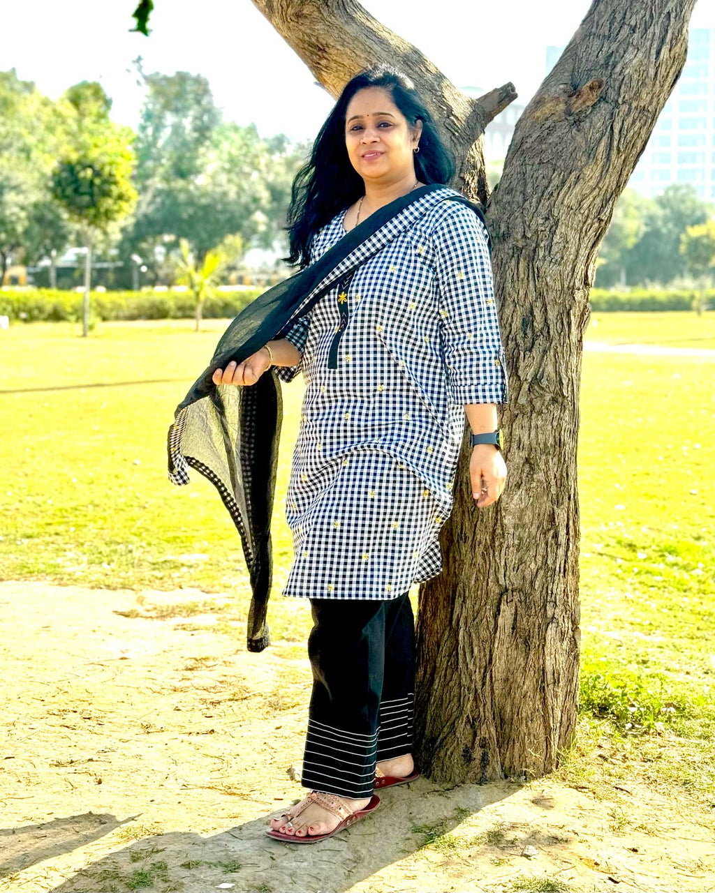 Namrita Classic  Black Suit Set