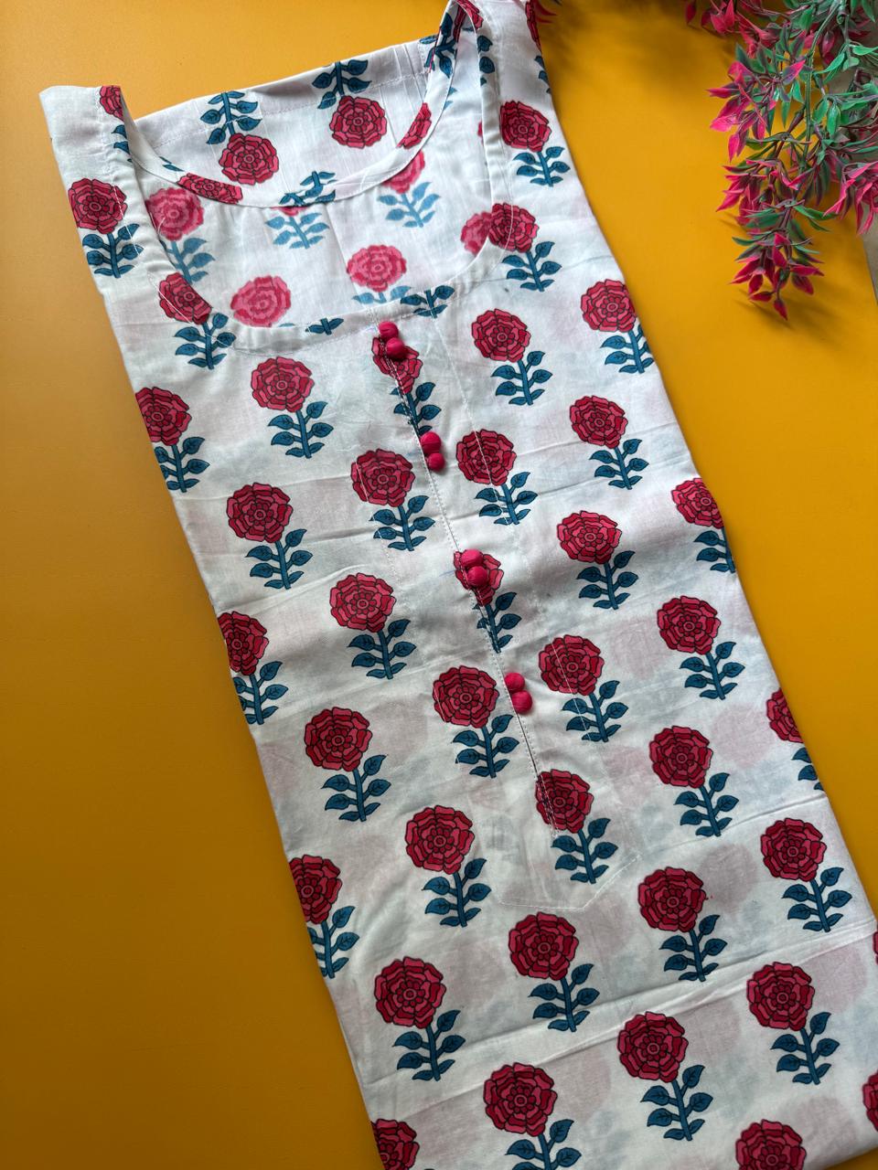 Suhana Cotton Kurta Set