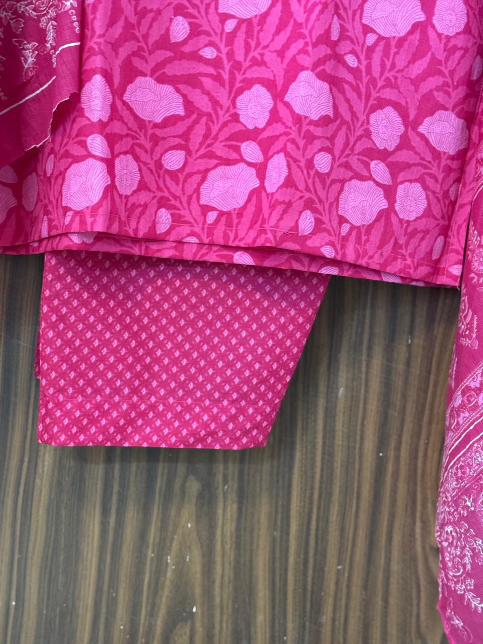 Gulabi Cotton Embroidered Suit Set (PRE -BOOK)