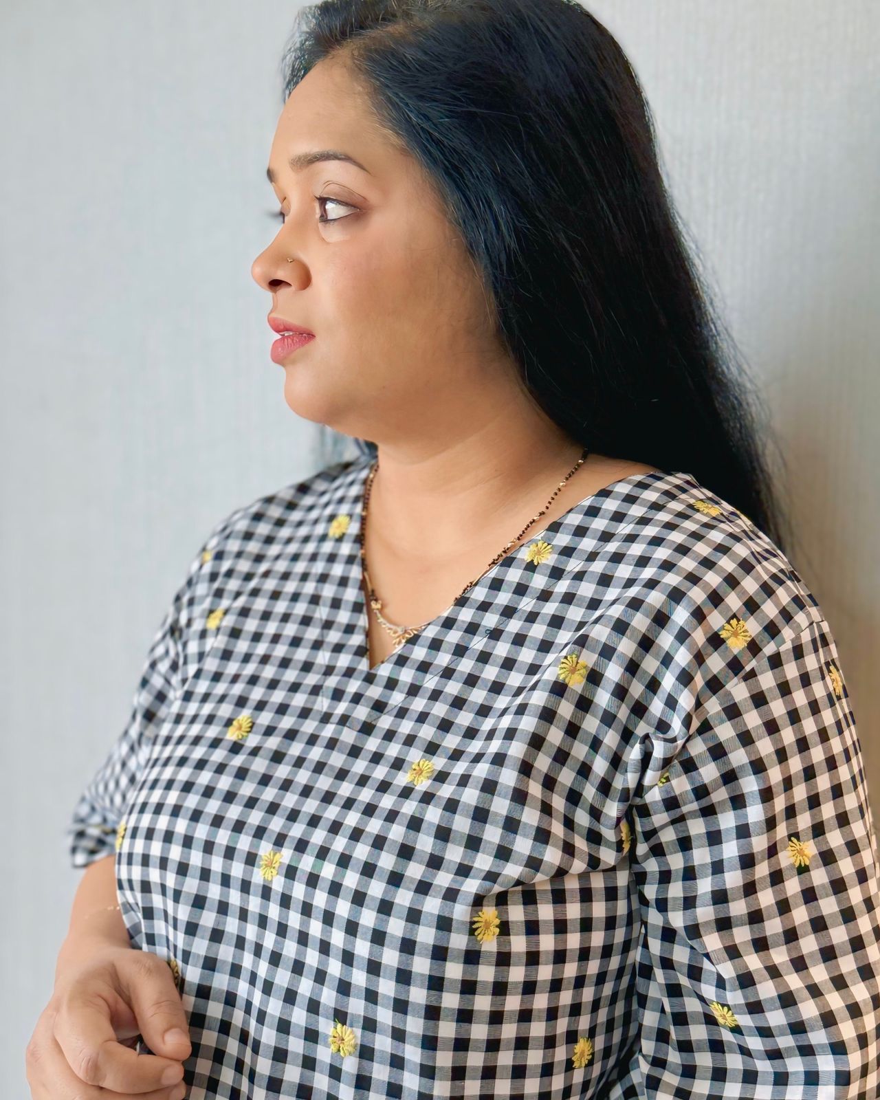 Black Hip Covering Tunics