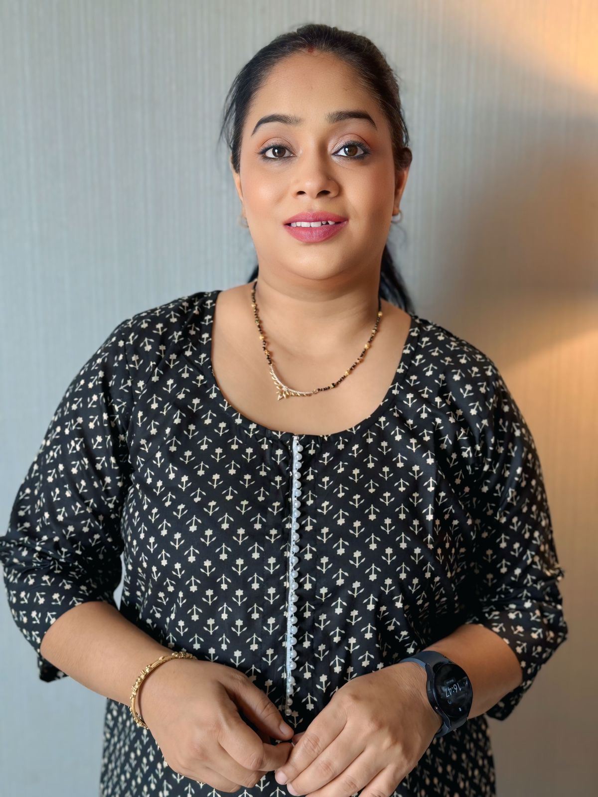 Daily Work wear Black kurta