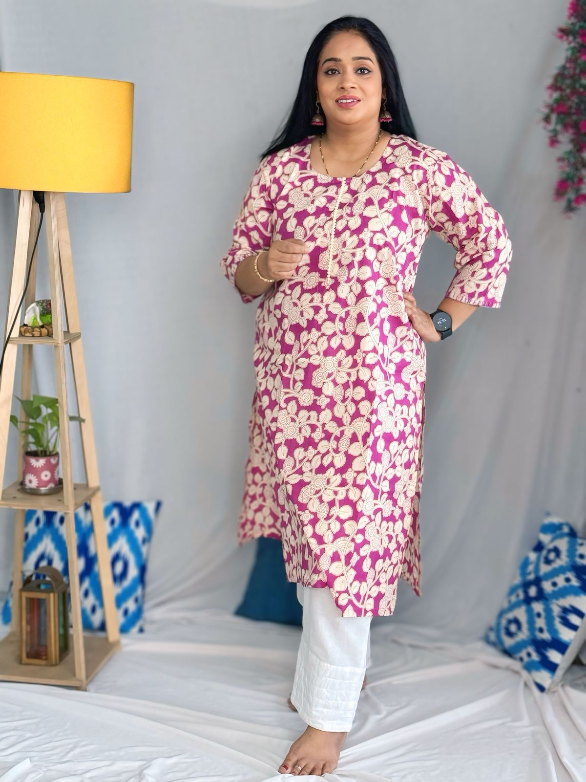 Kalamkari Cotton Kurta
