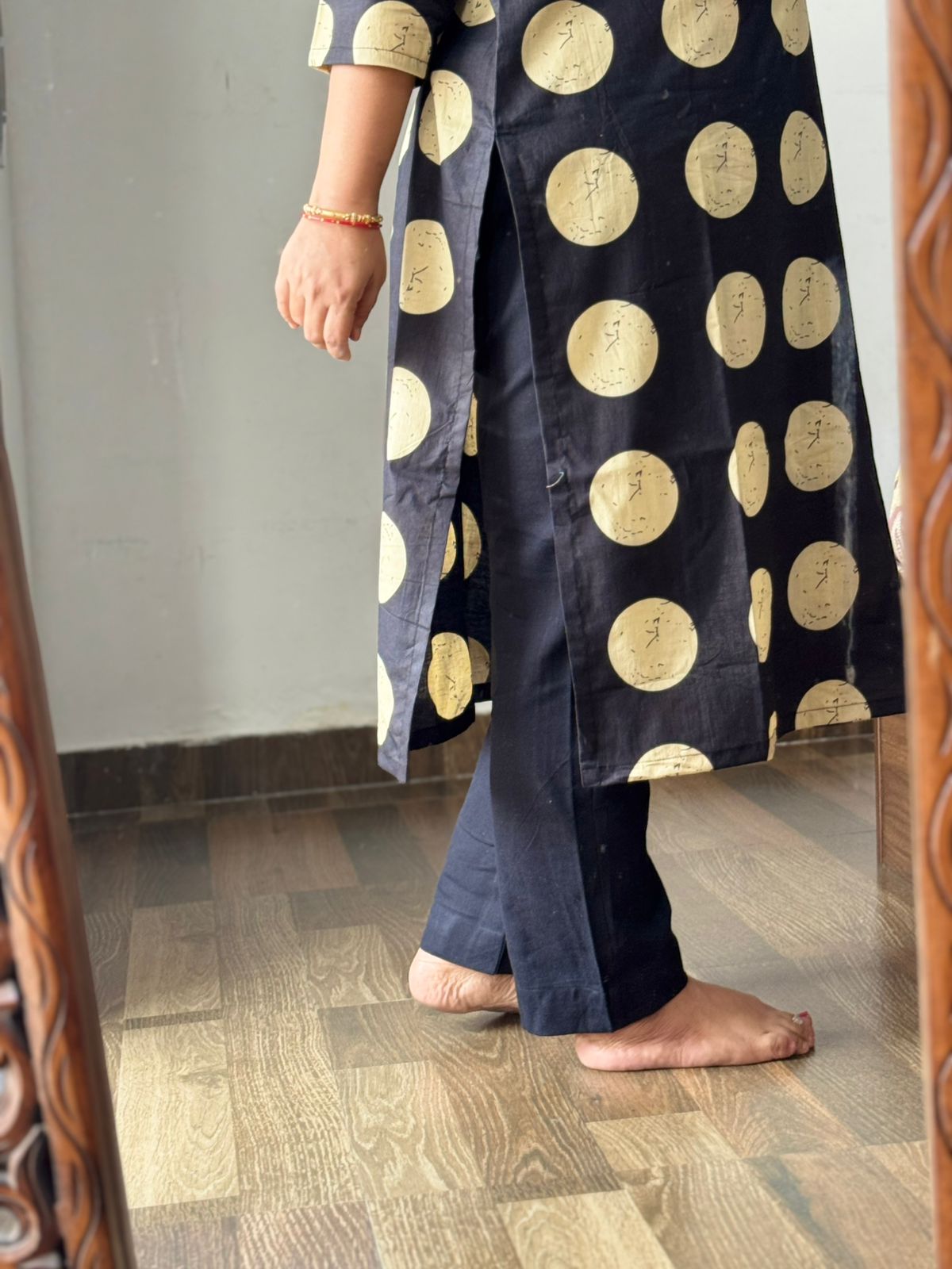 Black Cotton Coord Set – Effortless Workwear Comfort