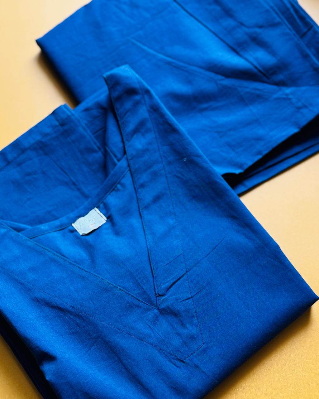 Emerald Blue Kurta Set